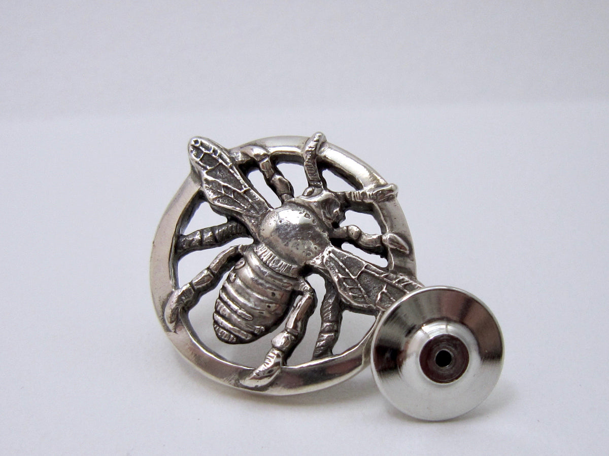 Bee Pin - Amanda Schoppel Art & Wax Carving