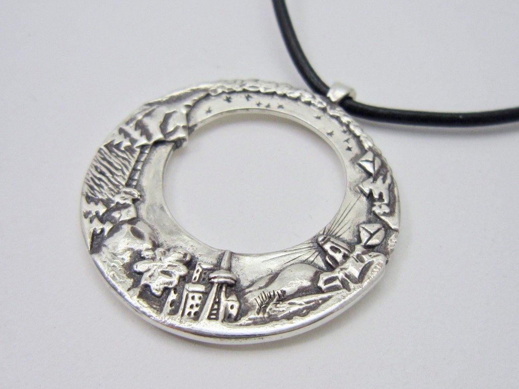 Oh Canada! Pendant - Amanda Schoppel Art & Wax Carving