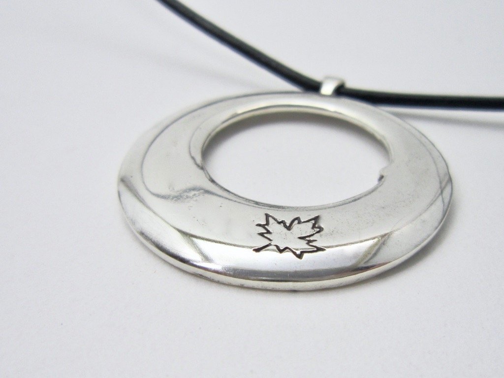 Oh Canada! Pendant - Amanda Schoppel Art & Wax Carving