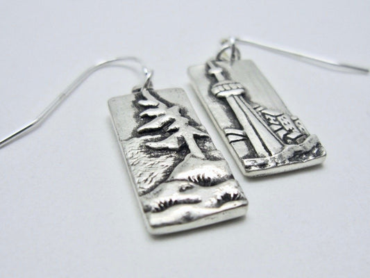 Oh Canada! Mix and Match earrings - Amanda Schoppel Art & Wax Carving