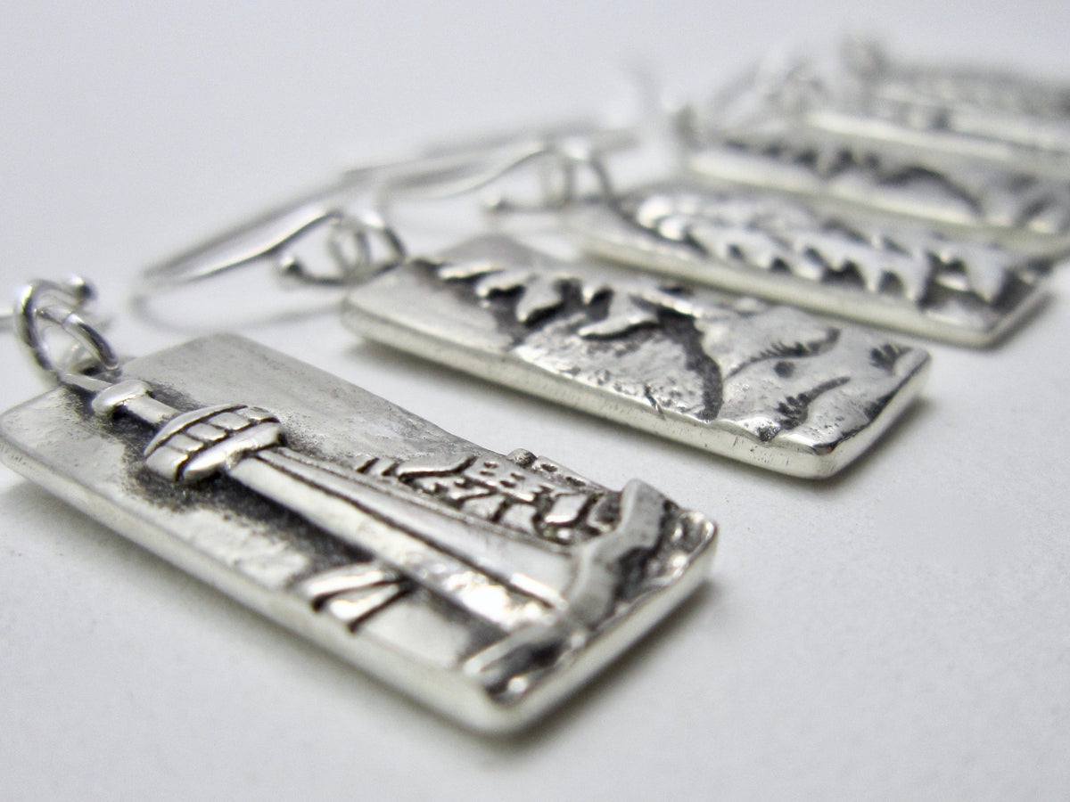 Oh Canada! Mix and Match earrings - Amanda Schoppel Art & Wax Carving