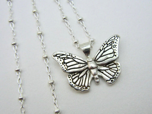 Butterfly Pendant - Amanda Schoppel Art & Wax Carving