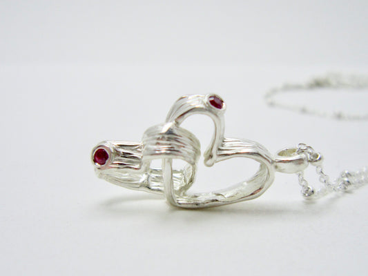 Intertwined Hearts - Layers of Love - Amanda Schoppel Art & Wax Carving