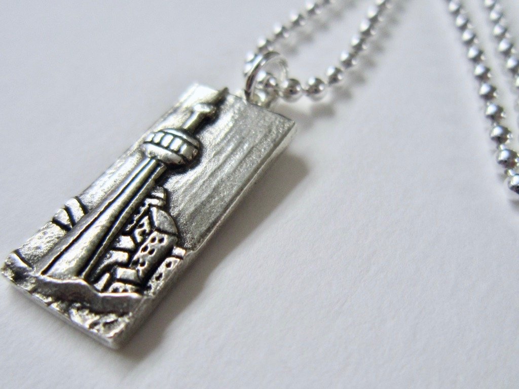 CN Tower Pendant - Amanda Schoppel Art & Wax Carving