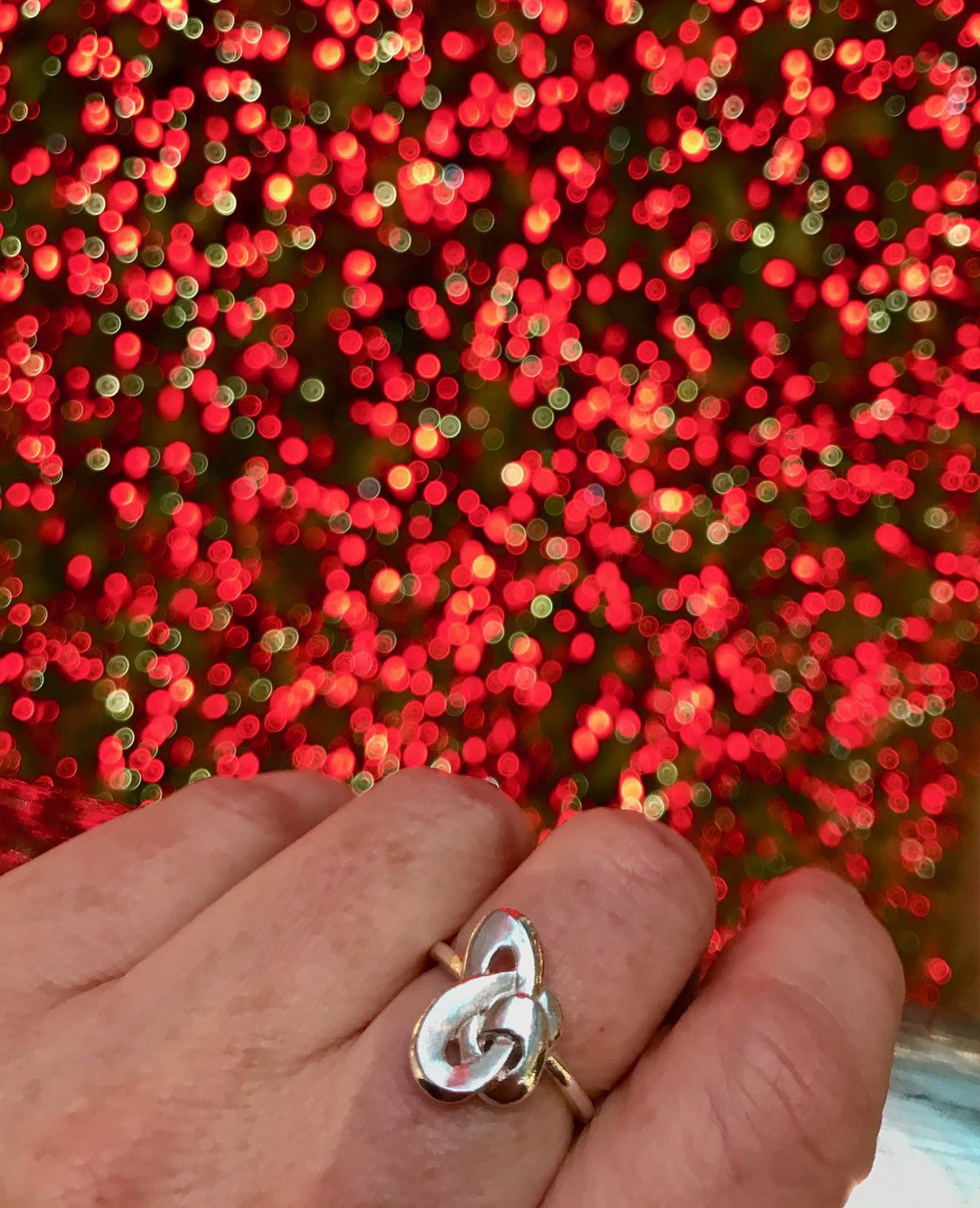 Knotted Infinity Ring - Amanda Schoppel Art & Wax Carving