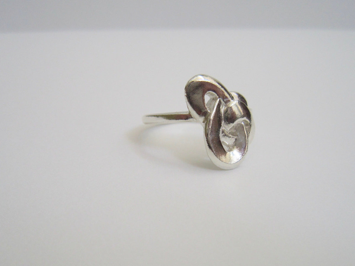 Knotted Infinity Ring - Amanda Schoppel Art & Wax Carving