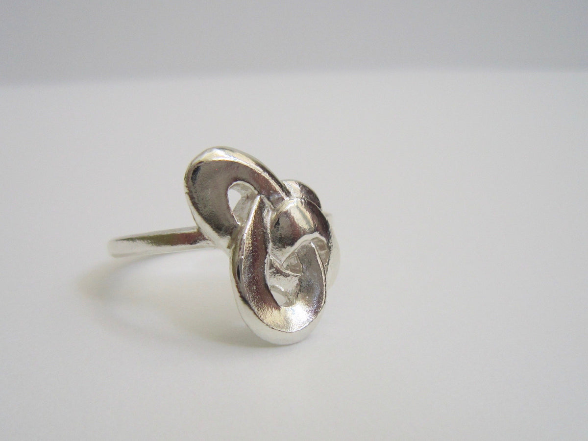 Knotted Infinity Ring - Amanda Schoppel Art & Wax Carving