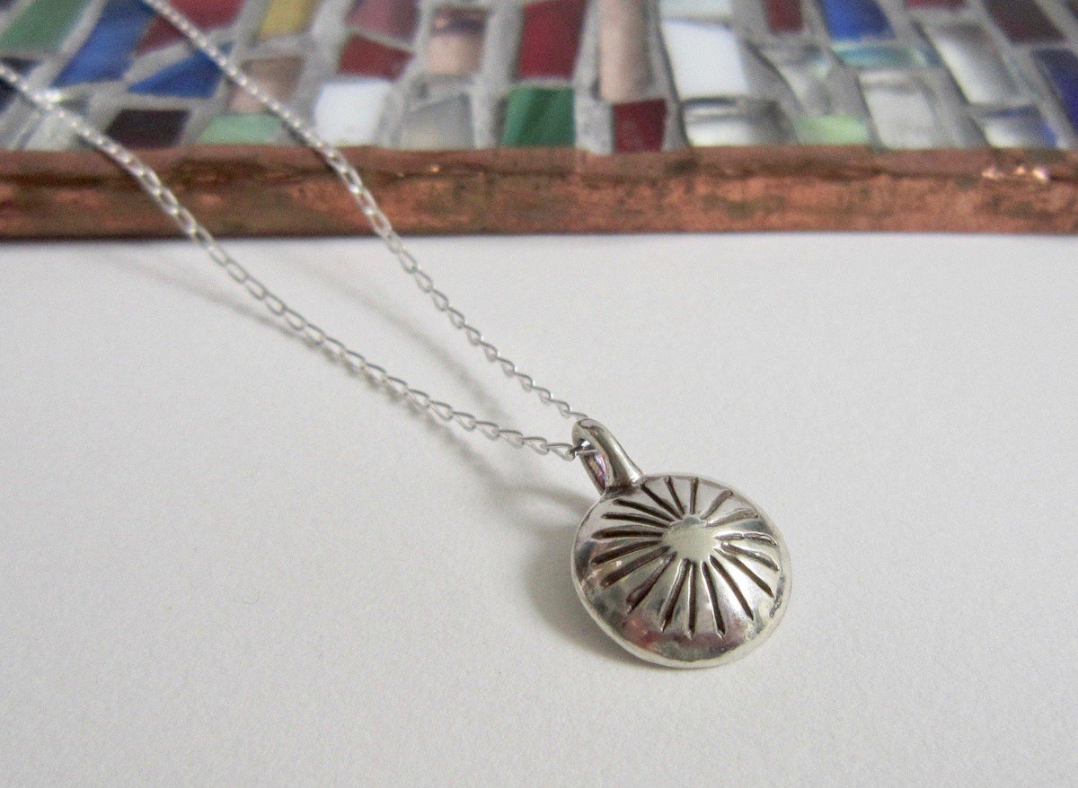 Silver Starburst Pendant