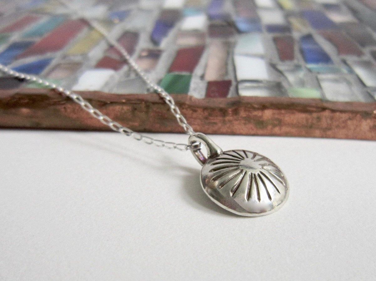 Silver Starburst Pendant