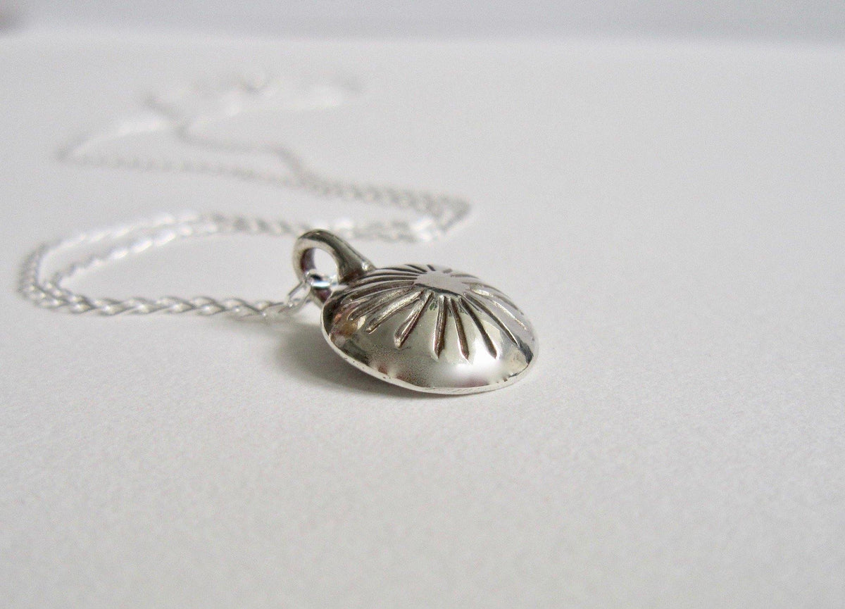 Silver Starburst Pendant